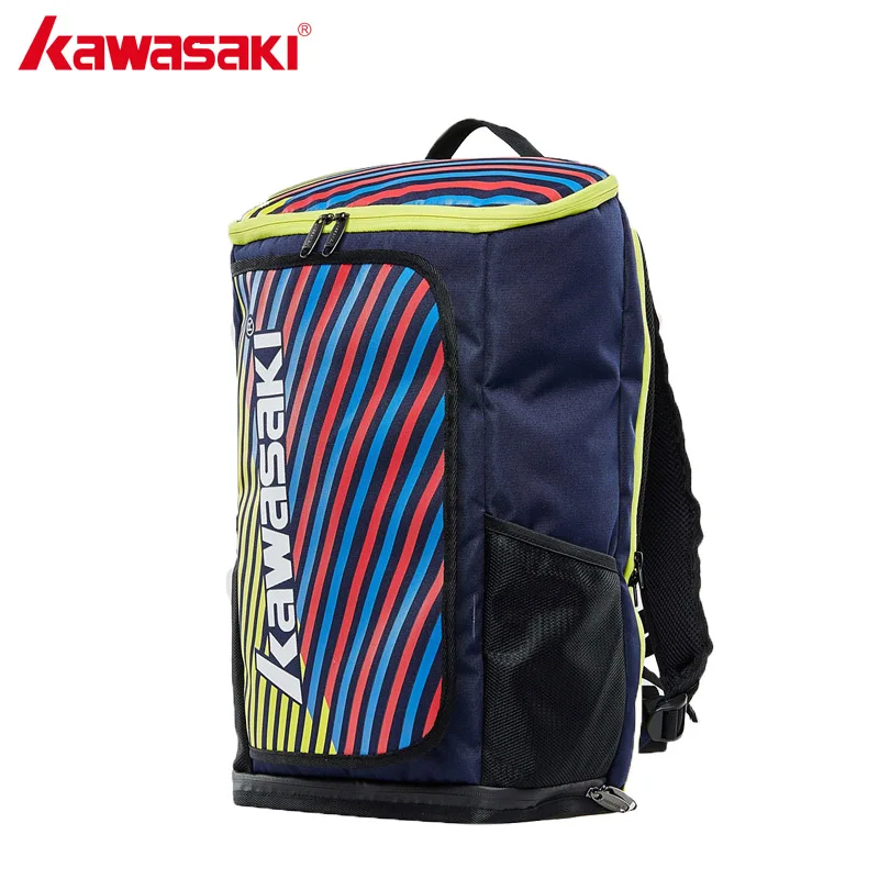 KAWASAKI спортивный рюкзак большой емкости 2 шт. бадминтон сумка для ракеток Теннисная ракетка Back Pack для мужчин и женщин KBB-8256