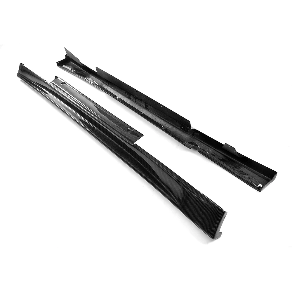 Боковая юбка из углеродного волокна для Nissan R35 GTR Coupe GT R ZE Door Step Cover Racing Body
