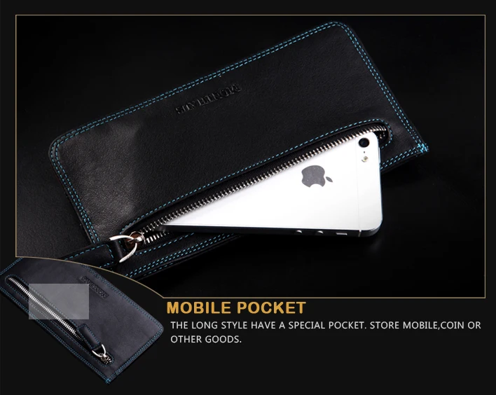 Бесплатная доставка подарок на день рождения мужской длинный роскошный кожаный