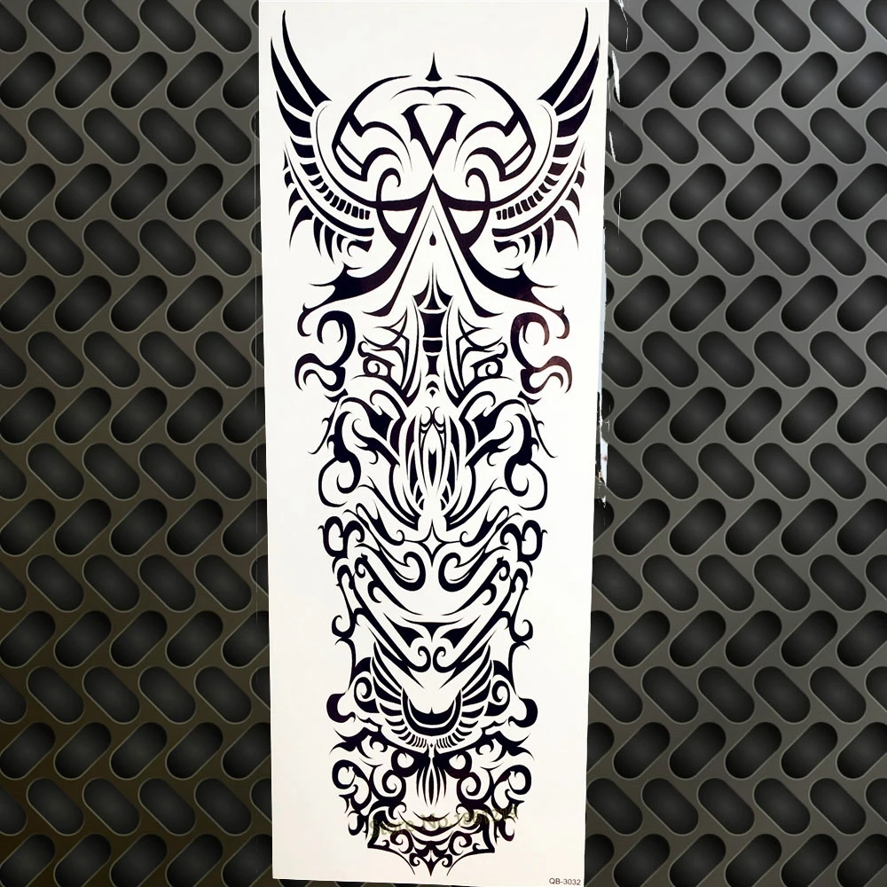 25 дизайн мужской женский большой цветок рука Временные татуировки стикер GQB 032