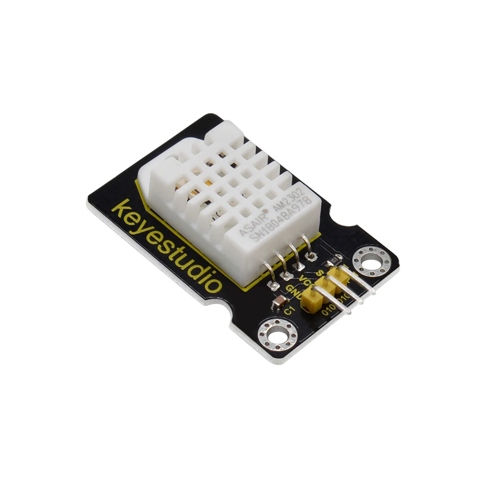 Датчик температуры и влажности Keyestudio DHT22 (AM2302) для Arduino Uno r3 | Электронные