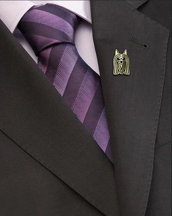 Брошь ручной работы в виде австралийского шелковистого терьера украшение для