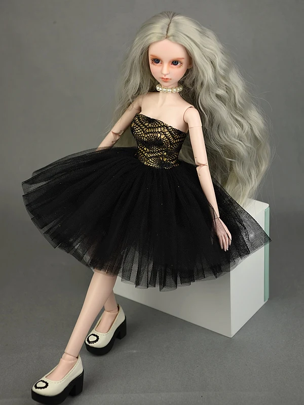 40-50 см 1/4 BJD кукла костюм Evade клей Чонсам Платье для искусственное пальто одежда