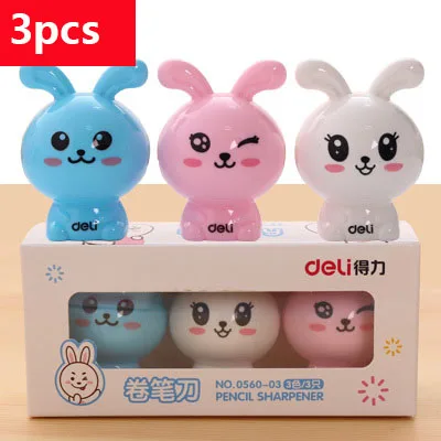 Deli мини острый карандаш острые энеры мини милые животные серии Красочные kawaii животные 0,8 и 1,2 см диаметр отверстия толще/больше карандаш - Цвет: 0560