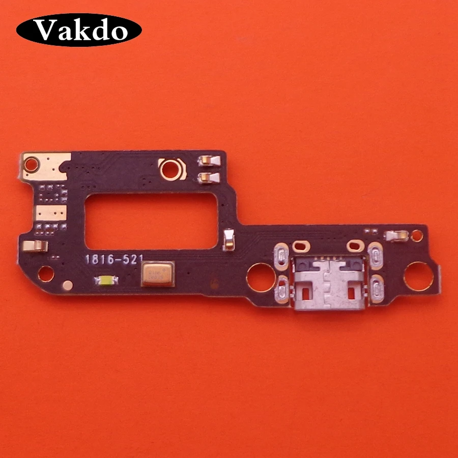 Usb порт для зарядки док станция разъем плата гибкий кабель с микрофоном Xiaomi Redmi 6