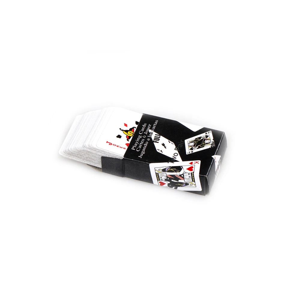 

Cute Miniature Games Poker Dollhouse Playing Cards Miniature 1:12 For Dolls Accessories Home Decoration 5.3 x 3.8 cm