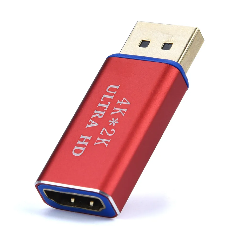 DP к HDMI конвертер 4 K * 2 30 Гц видео аудио разъем порт дисплея адаптер для женщин и