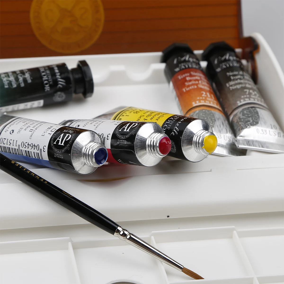 Набор акварельных красок SENNELIER Top Artist 8 цветов 10 мл|watercolor paint|watercolor paint colorswatercolor colors