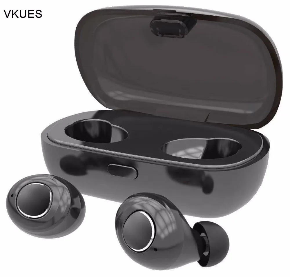 VKUES X8 Bluetooth 5 0 TWS наушники вкладыши защищающие от пота мини Беспроводные гарнитуры