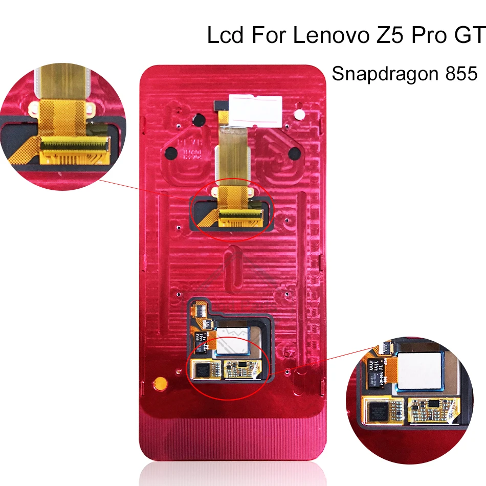 Протестированный ЖК-дисплей для lenovo Z5 PRO GT дисплей сенсорный экран дигитайзер