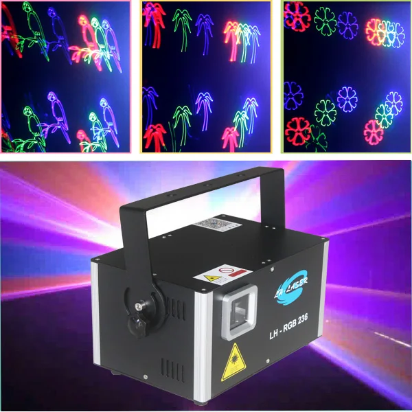 Лазерный прожектор RGB Dmx 1 5 с автоматическим управлением воспроизведением 512
