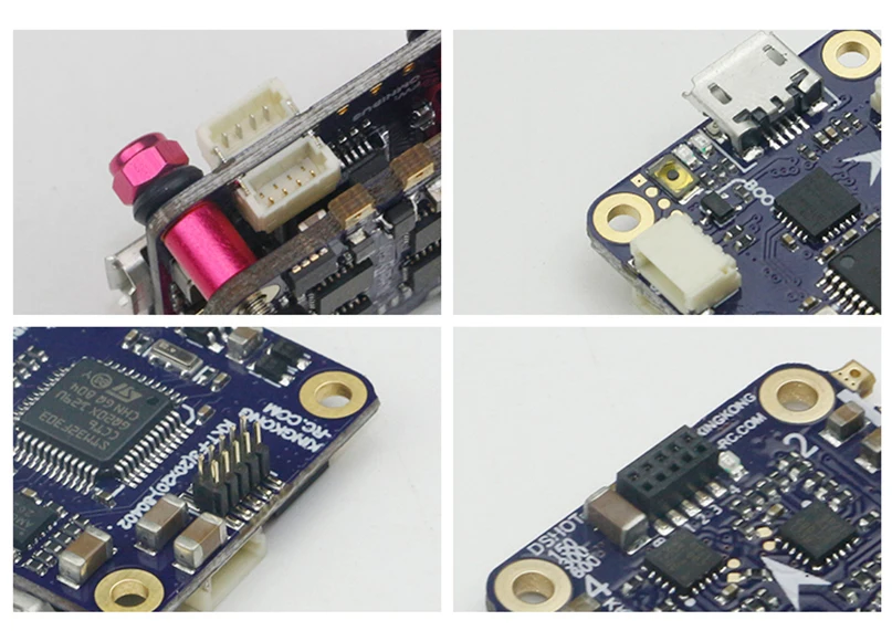LDARC KK для Flytower F3+ OSD управление полетом V2 4в1 ESC 12A 20x20 мм для внутреннего бесщеточного FPV Racer RC гоночный Дрон Квадрокоптер