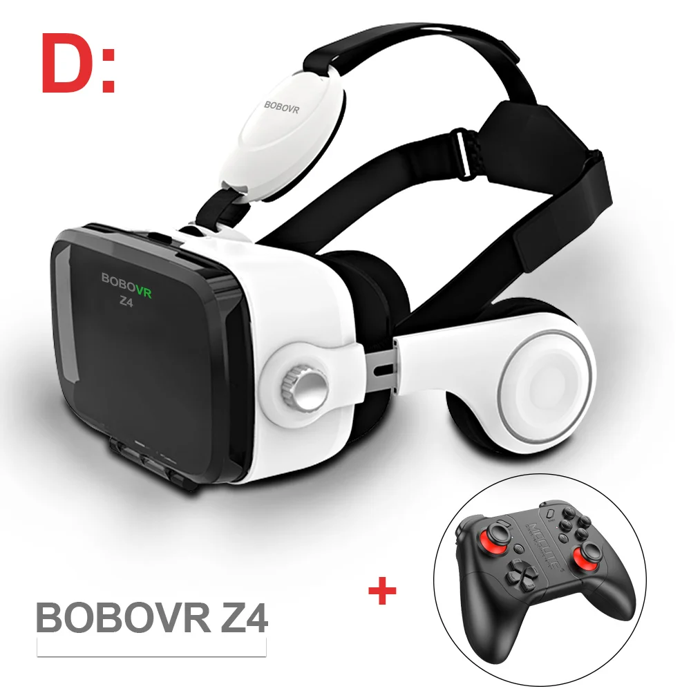 Bobovr Z4 VR Box 3D очки Виртуальная реальность мини Google Cardboard шлем VR очки гарнитуры BOBO VR для 4-6 дюймов мобильного телефона - Цвет: D