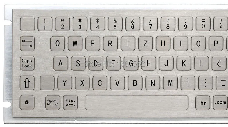 Промышленная компактная мини-клавиатура #304 из нержавеющей стали