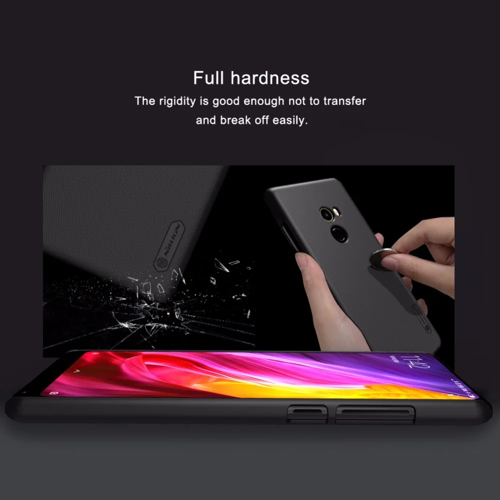 Nillkin чехол для телефона Xiaomi Mi Mix 2 матовый щит PC задняя крышка x Coque ультра тонкая