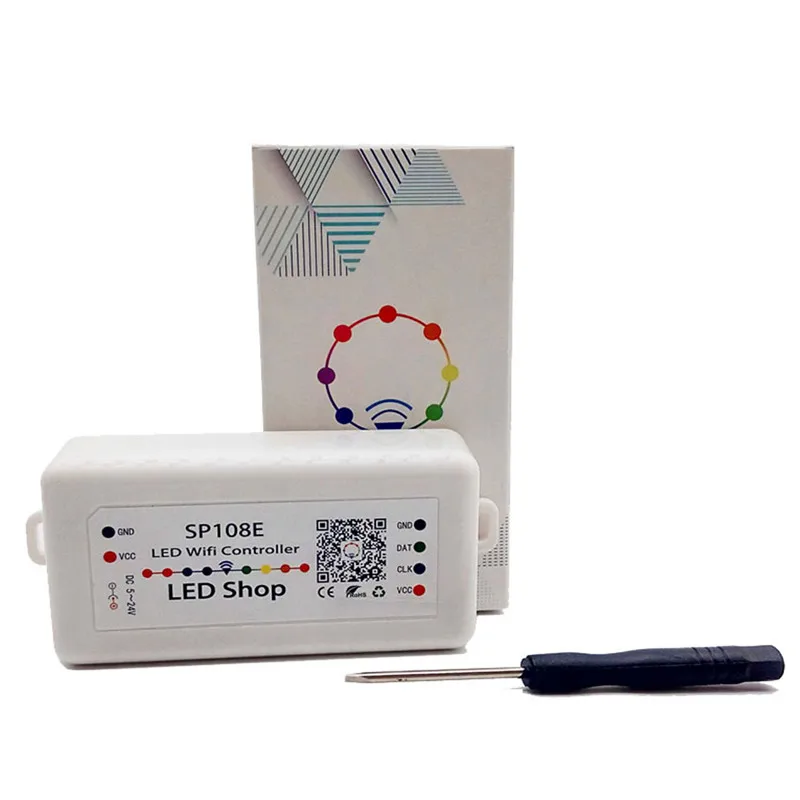 Контроллер светодиодной ленты SP105E/SP106E/SP107E/SP108E/SP110E для WS2812 SK6812 WS2811 Волшебная Светодиодная лента