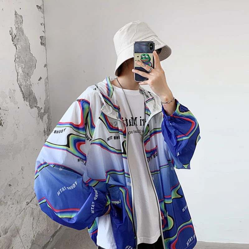 Новинка Осень 2019 простая ультратонкая Повседневная Солнцезащитная одежда с