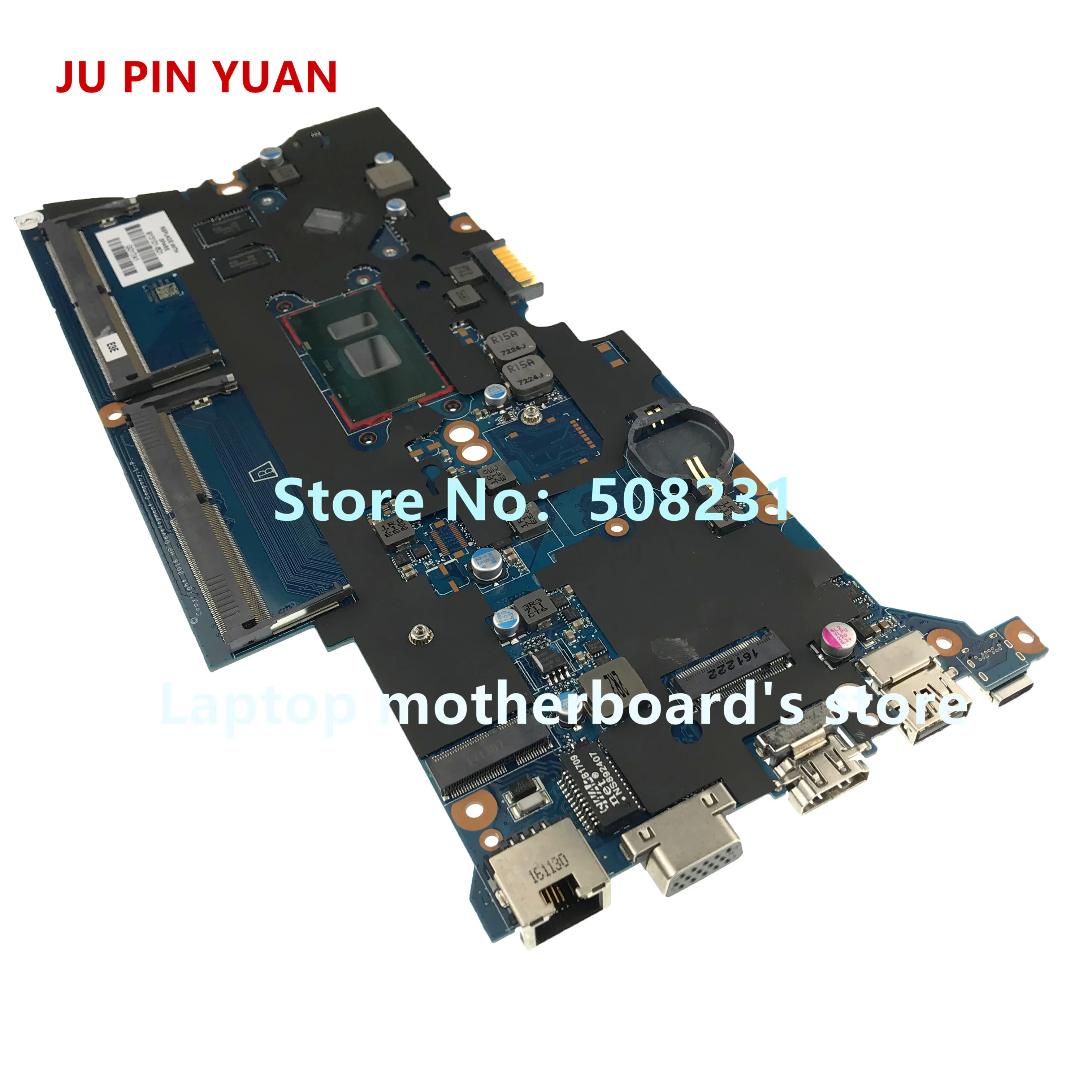 Ju pin yuan 915468-601 915468-001 аккумулятор большой емкости DAG37DMBAD0 материнская плата для ноутбука для женщин, hp ноутбук 17-W 17-AB Тетрадь ПК 1050 2 Гб i5-7300