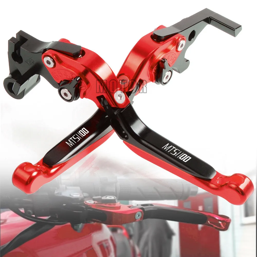 

CNC Motorcycle Adjustable Folding Extendable Brake Clutch Levers For Ducati MTS1100/MTS1100S 2007-2009 2008 MTS 1100S 1100 S