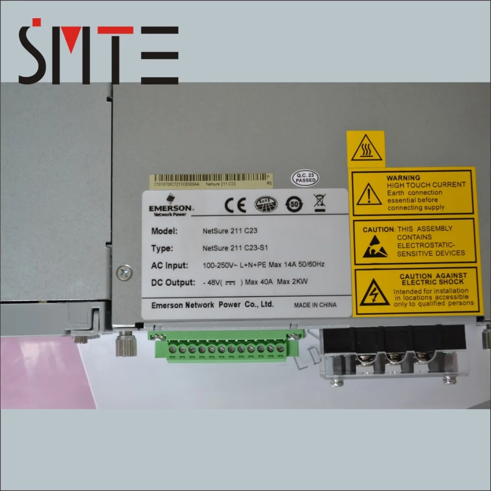 

Emerson Мощность поставить Netsure212 C23-S1 10A 20A 40A