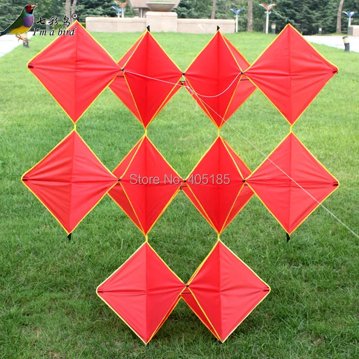 Отдых на открытом воздухе спорта 3D красный Алмазный воздушный змей хорошо