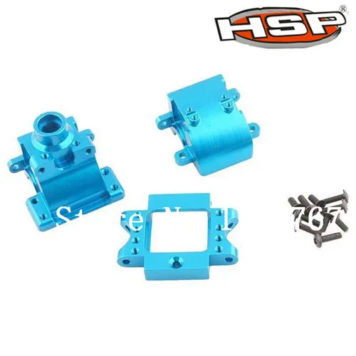 RC Car HSP Upgrade Spare Parts 122275 Aluminum Alloy Gear Box With Screw*10 For 1/10th Nitro Buggy Truck Truggy | Игрушки и хобби