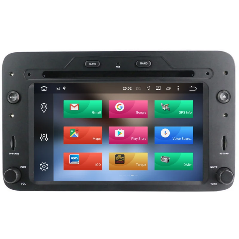 Android 10 Восьмиядерный 4 Гб ОЗУ автомобильный DVD GPS навигатор плеер Автомобильный