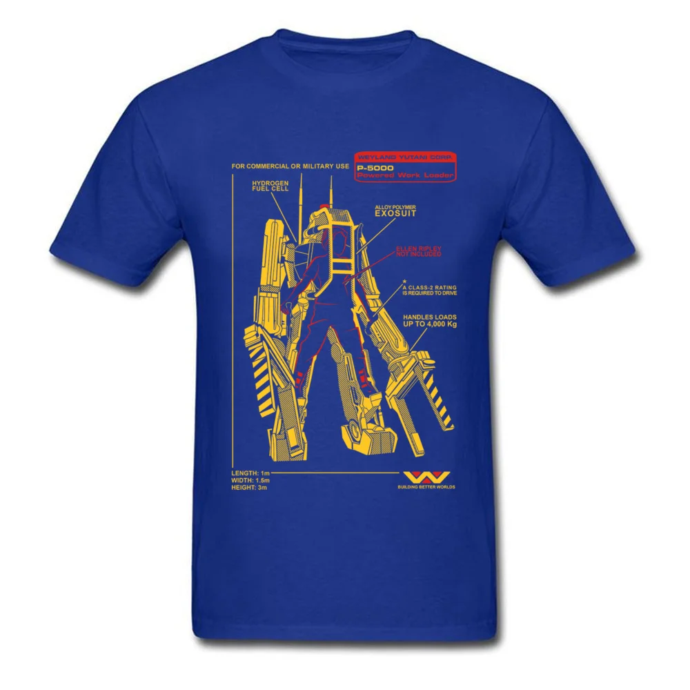 Футболка мужская с принтом роботов улучшенная Экипировка летний топ одежда