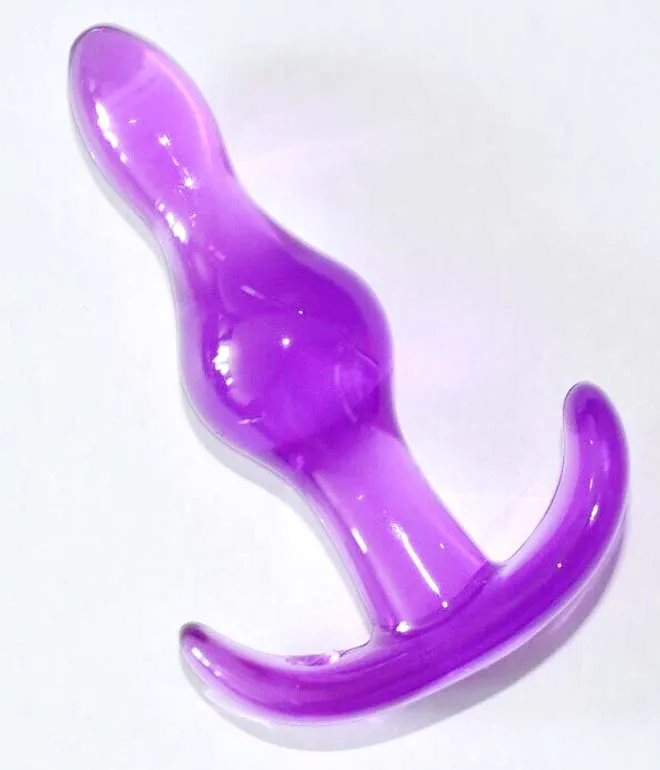 Анальная пробка Jelly Dong желейные Анальные игрушки ощущение настоящей кожи