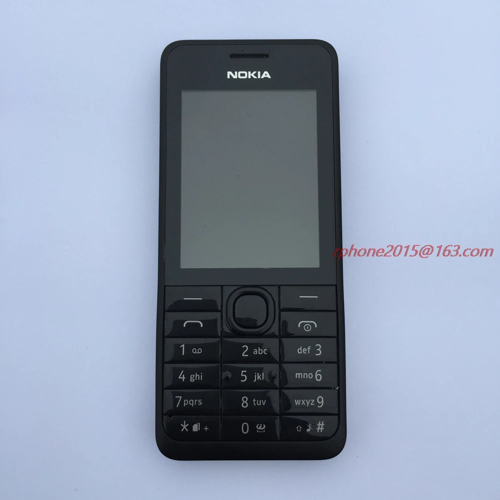 Мобильный телефон NOKIA 301 WCDMA 3MP 2,4 'один две sim-карты отремонтированный мобильный телефон разблокирован