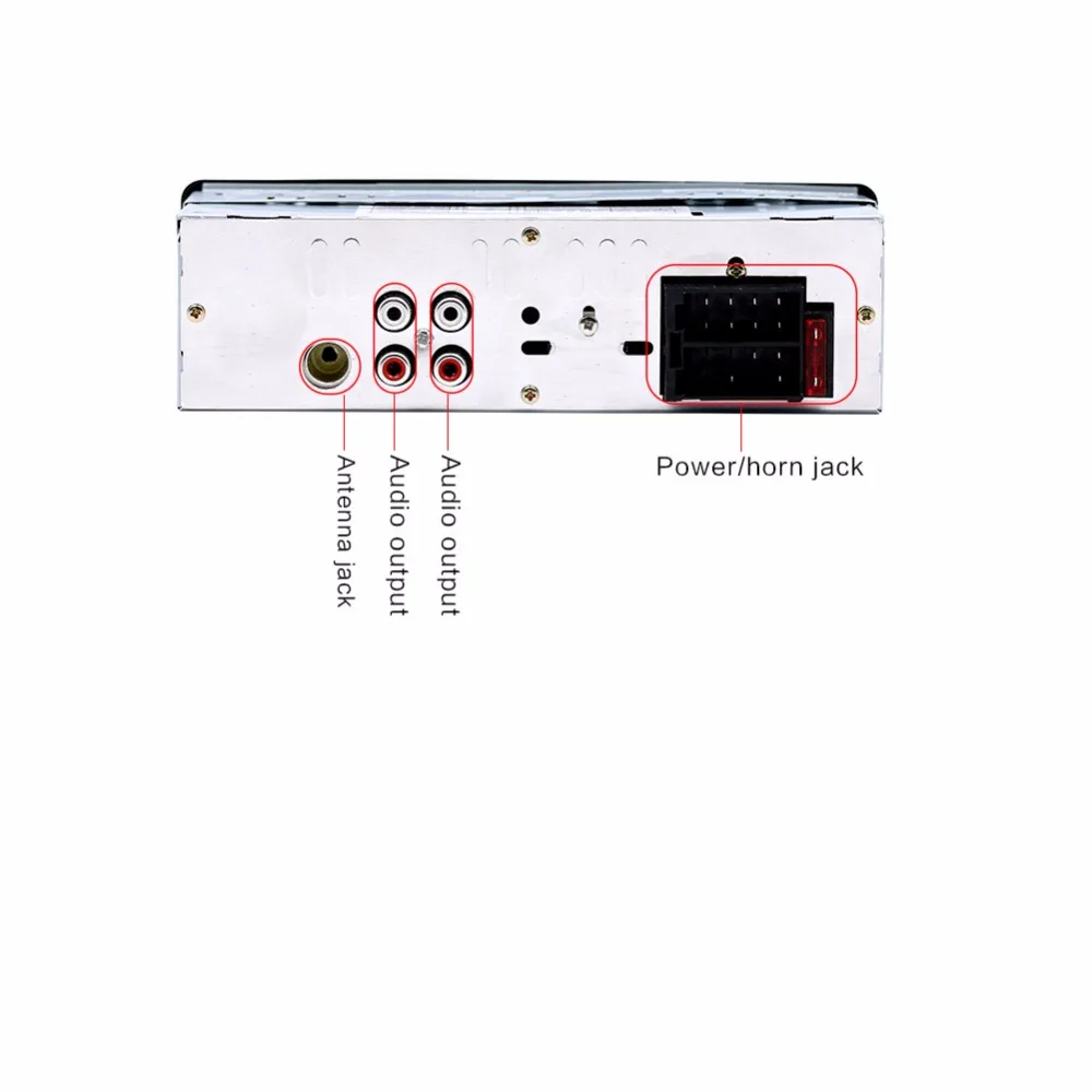 NoEnName_Null SWM 8809 стерео аудио пульт дистанционного управления mp3-плеер 1 Din AUX/TF/USB FM Bluetooth автомобильный Радио автомобильный mp3-плеер