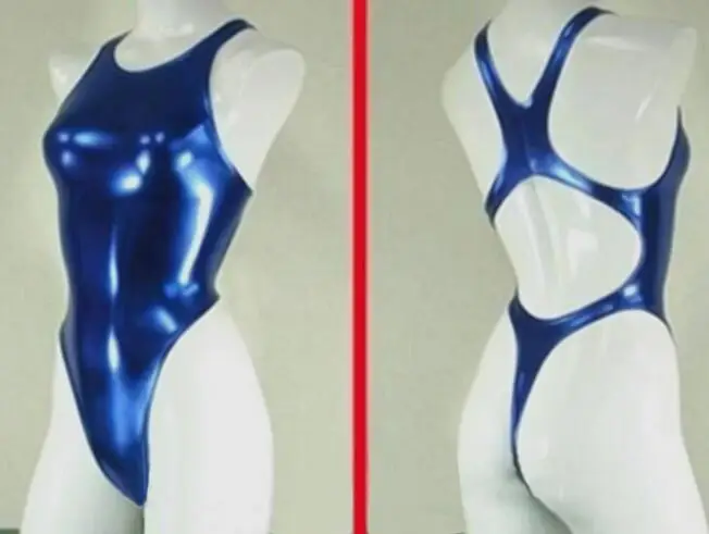back X blue Горячее предложение, сексуальные женские стринги на спине, трико, боди, фетиш, высокая стрижка, женские пляжные костюмы,, синие сексуальные боди - Цвет: back X blue