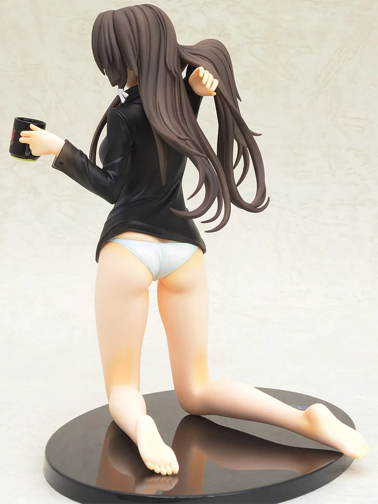 Аниме сексуальная фигура SkyTube Muv Luv Alternative Total Eclipse Takamura Yui Off Style PVC Action Girl Figures on.