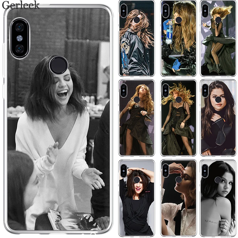 Чехол для мобильного телефона Gerleek Selena Gomez Xiaomi Redmi Note 4 4X5 6 Pro защитный