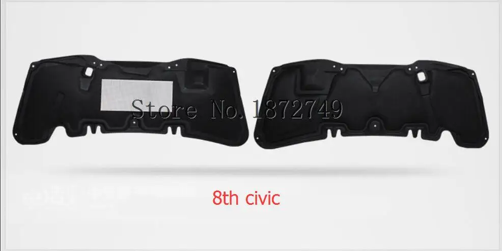 Для Honda civic 2006-2011 2012- теплоизоляция хлопок звукоизоляция хлопок теплоизоляция колодки
