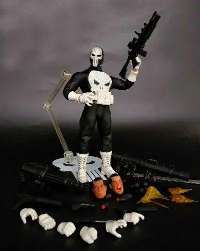 Mezco One: 12 коллективный Каратель фигурка игрушечная Статуэтка КО Версия - Цвет: loose