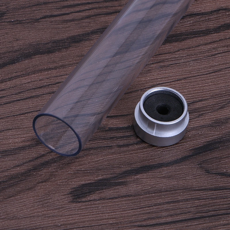 Прозрачный цилиндрический чехол для ручки коробка хранения канцтоваров