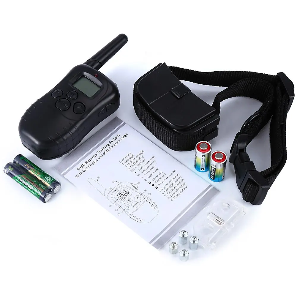 Водонепроницаемый Регулируемый Электронный Ошейник Дистанционного Управления