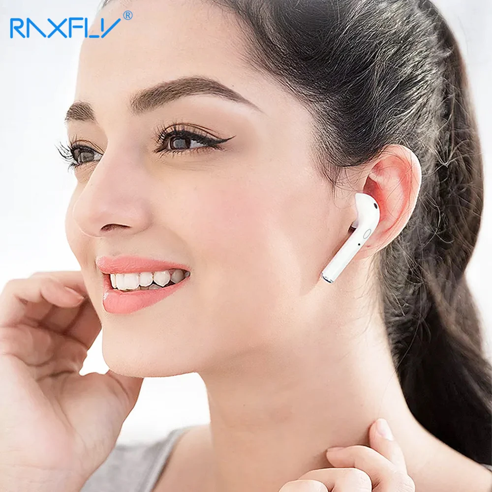RAXFLY i9S i10 TWS беспроводные Bluetooth наушники с зарядной коробкой в ухо стерео