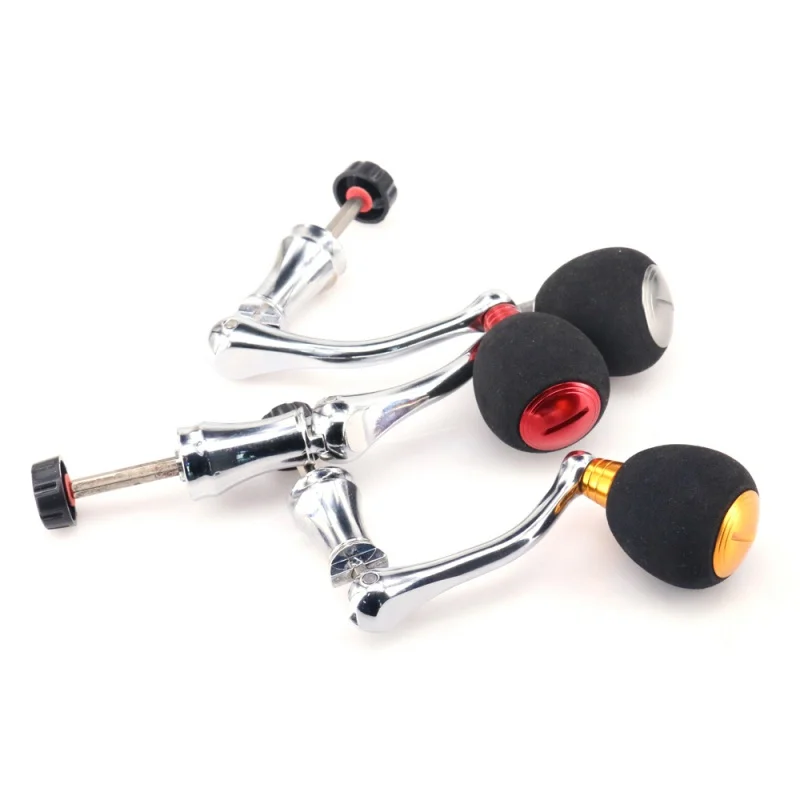 Ручка для рыболовной катушки ручка спиннинга (10 шт. крышка катушки) Металлическая