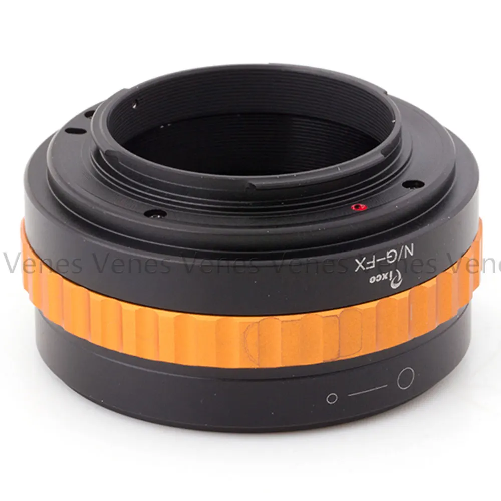 Venes N/G FX PRO адаптер объектива для Nikon G подходит камеры Fujifilm X (золото)|lens adapter|adapter