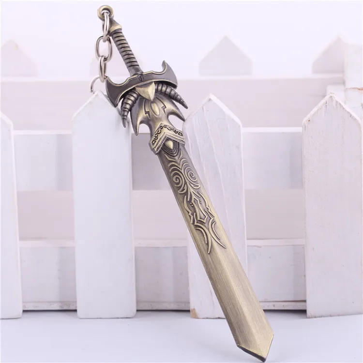 12 см металлические украшения кулон Лига Легенд Гарен может Demacia оружие Broadsword