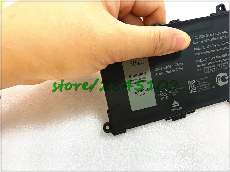 GYIYGY 7,4 V 38wh 2H2G4 ноутбука Батарея для DELL Venue 11 Pro 7140 2H2G4 21CP5/63/105 2217-2548 Tablet