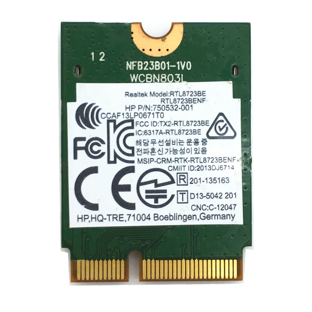 Realtek RTL8723BE 300 Мбит/с NGFF/M.2 802 11/B/G/N беспроводная карта для 240 256 430 440 G3|card|card paintingcard name |