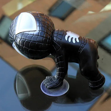 Spiderman cartoon doll creative car toys cute supplies Interior decoration suction cup spider man anime figure | Игрушки и хобби