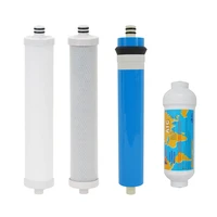 culligan ac 30 reverse osmosis system compatible replacement cartridge membrane 4 pcs with 38 adapter for polishing filters
