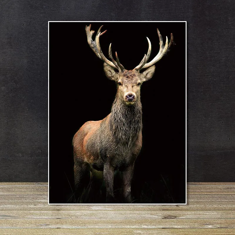 

Painting Canvas Wall poster abstract painting art prints Animal on canvas home decoration for living room painting Pictures