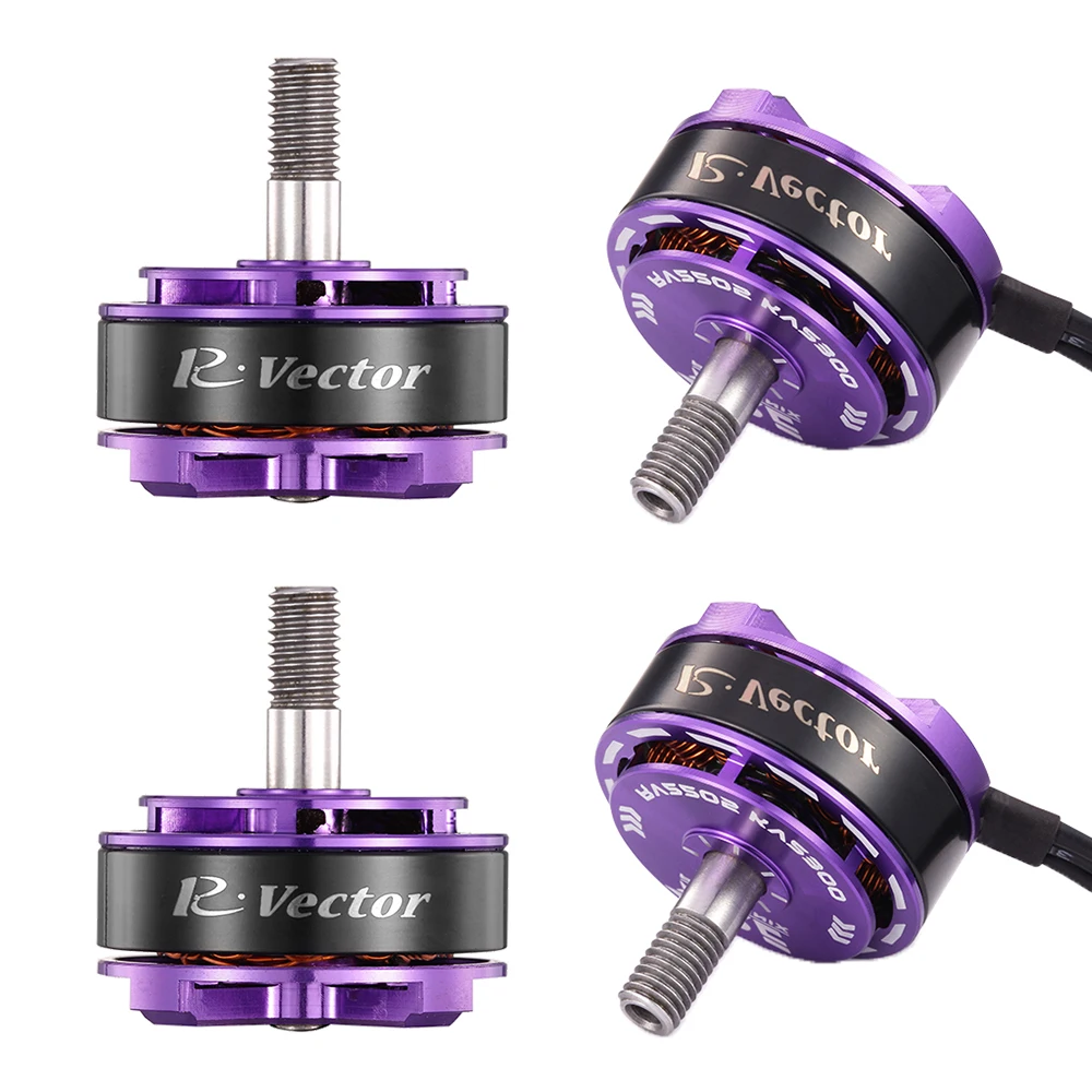 4 шт. 2205 бесщеточный двигатель 2300KV/2500KV фиолетовый/красный огонь phonix RV 2205 двигатель RC двигатель FPV Дрон запчасти