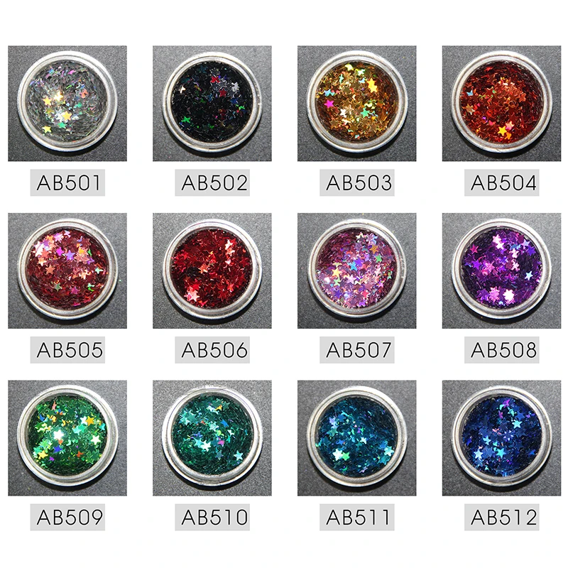 Huration New Mini Hexagon Nails Glitter 2019 Styles Colorful Design Nail Art Decorations DIY Sticker for Gel | Красота и здоровье