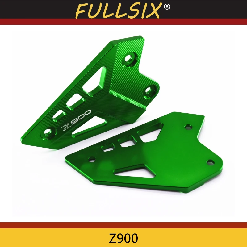 

For KAWASAKI Z900 Z 900 2017 2018 Motorcycle Accessories FootPeg Footrest Rear set Heel Plates Guard Protector
